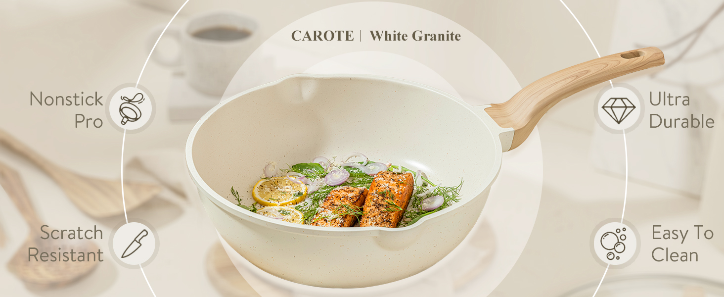 Pros with White Granite