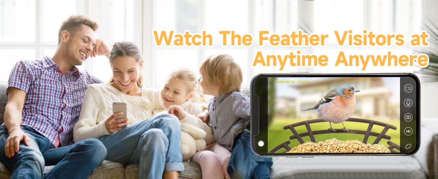 bird camera wireless outdoor