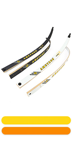Takedown Recurve Bow limbs 66”/68”/70” Competition Recurve Bow limbs