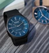 Skagen Watch for Men Grenen Solar Halo, Solar-Powered Disc, Power Reserve: 6 month battery power ...