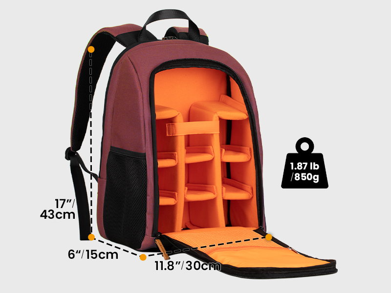 TARION Camera Backpack SLR Photo Backpack Waterproof Lightweight and Compact Small DSLR Backpack