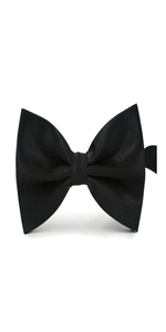 black bow tie