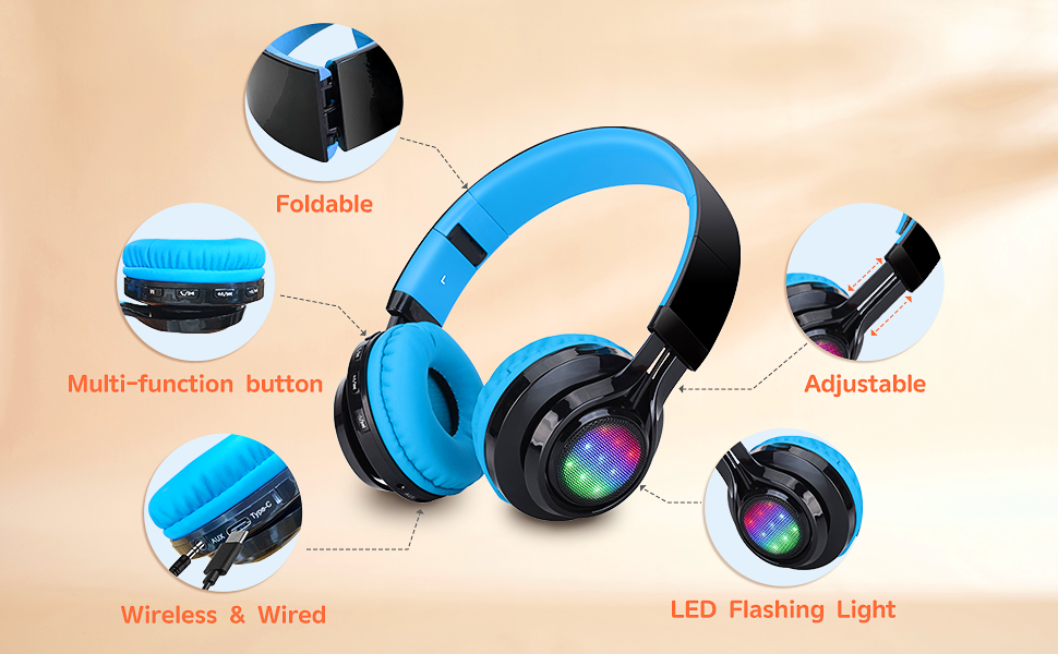 kids headphones wireless