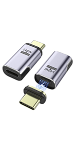 USB C Magnetic Adapter - Straight