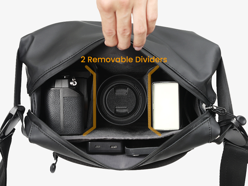 TARION Camera Bag Camera Shoulder Bag DSLR Crossbody Messenger Bag Photography Sling Bag