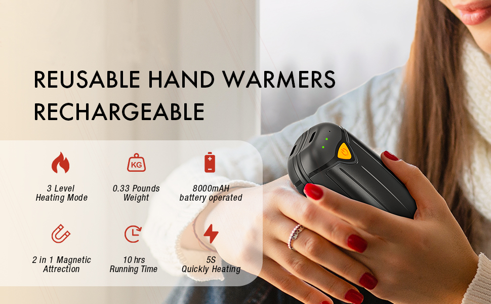 hand warmers rechargeable,electric hand warmer,hand warmers disposable,hot hands hand warmers