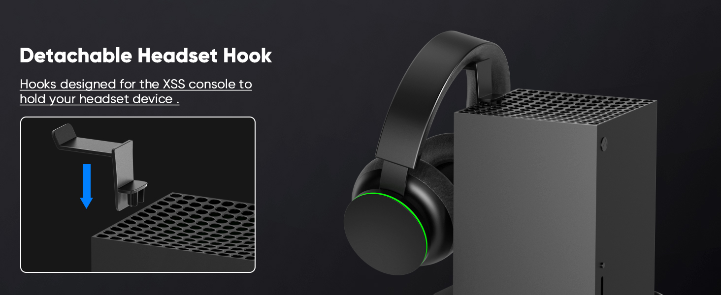 headphone mount for xbox series x