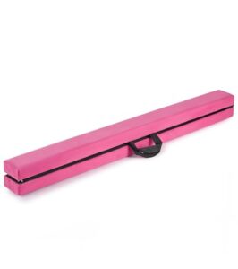 TERRADISE 8ft 244cm Foldable Gymnastics Balance Beam