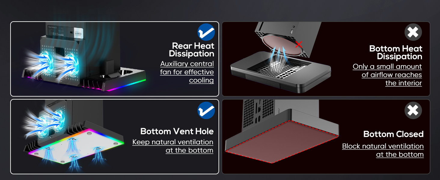 cooling fan for xbox series x