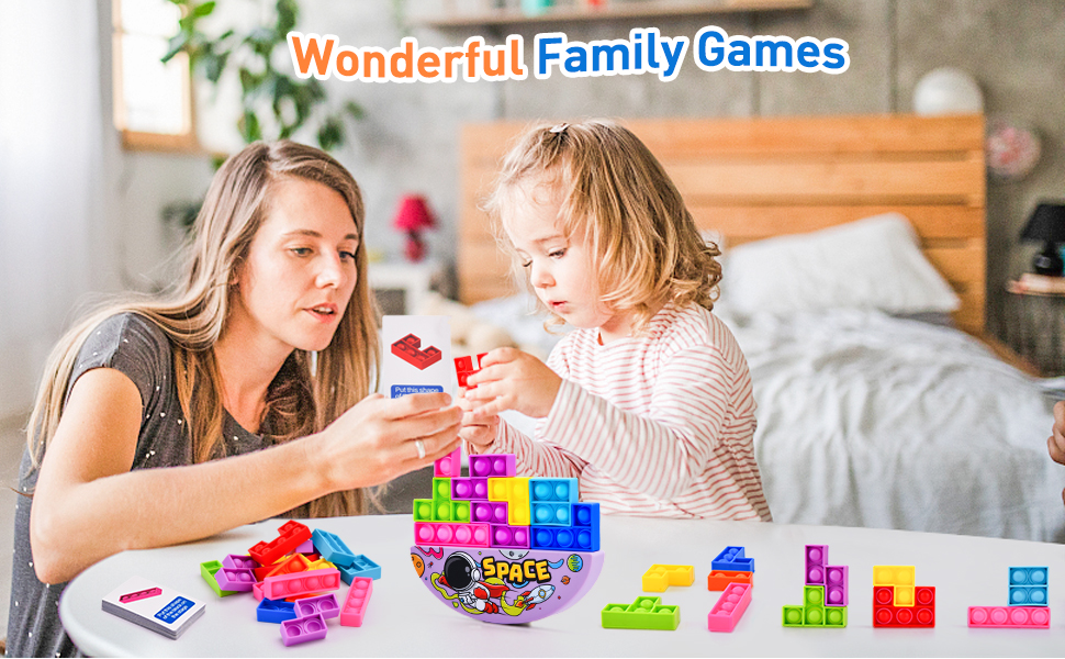 POP BUBBLE Puzzle BLOCK TOY