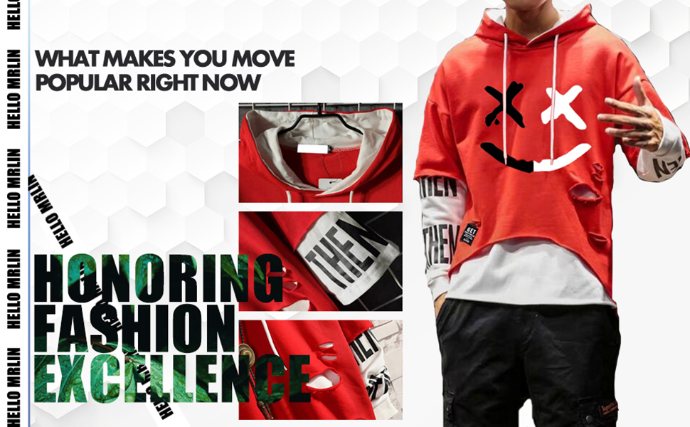 Men's Techwear Hip Hop Hoodie