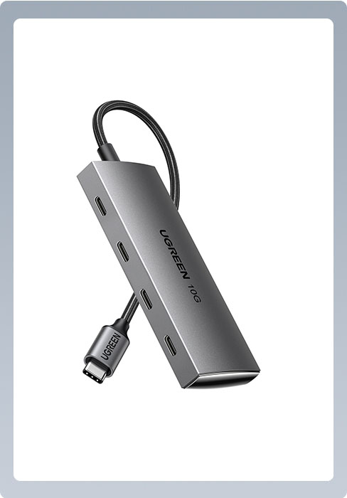 4 Ports USB C Hub