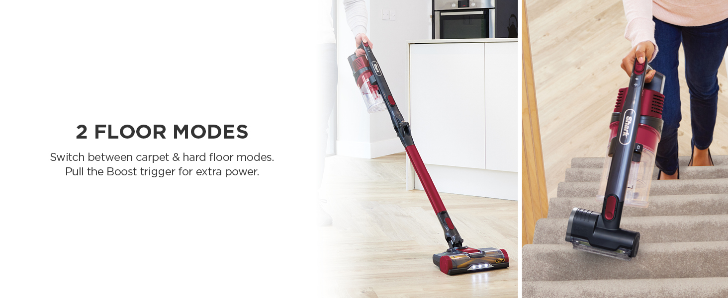 Shark Cordless Stick Vacuum Cleaner, Anti Hair Wrap, 40 Minute Run Time Battery, Flexible Vacuum