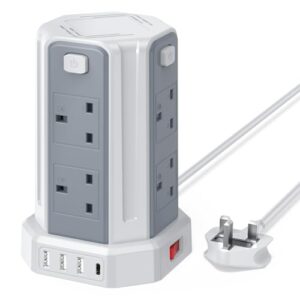 Tower Extension Lead with USB Slots 2M