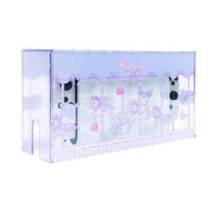 YOCORE Stylish DIY Replacement Case Cover for Switch Charging Dock - Anti-Scratch Hard Sleeve Pad and Slim Faceplate Skin Cover for Switch OLED Dock - KLM