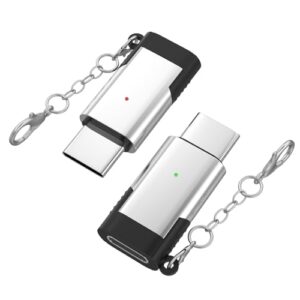 BabyElf USB C to Lightning Adapter(Up to 60W)-i OS Lightning Female to USB C Male Fast-Charging Data Transfer & OTG Adapter for iPhone 15 Series