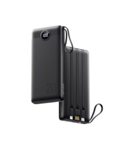 VRURC Portable Charger with Built in Fast Charging Cables