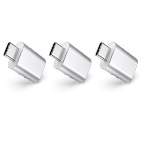 CASPERi Type C to USB 3.0 converter/Adaptor for MacBook Air Pro 2020 iMac iPad mini 6 Pro 2021 Dell XPS and more Type C Devices 3 Pack