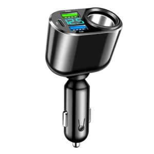 111W USB C Car Charger Cigarette Lighter Splitter