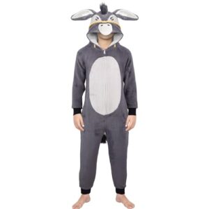 A2Z 4 Kids Xmas Nativity Donkey Costume Kids Premium Flannel Fleece Christmas Nativity School Play Donkey Fancy Dress Costume for Kids