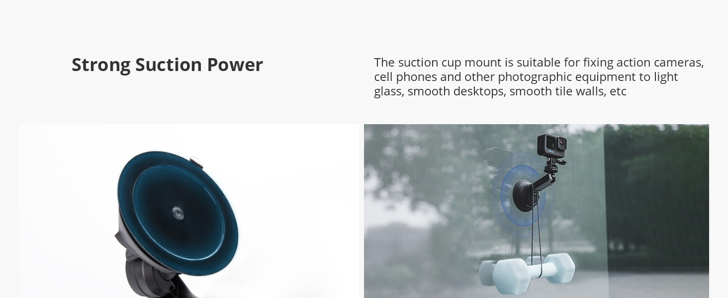 PGYTECH CapLock Suction Mount