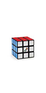 Rubik's Cube 3x3 Rubik Spin Master Headpiece Color Square Shape Resolution Puzzle Game 8 Years
