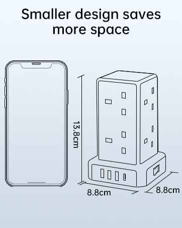 extension lead with usb slots