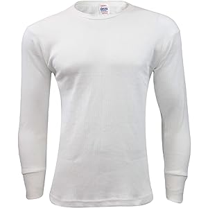 Mens Thermal Top Bottom Long Johns T Shirt