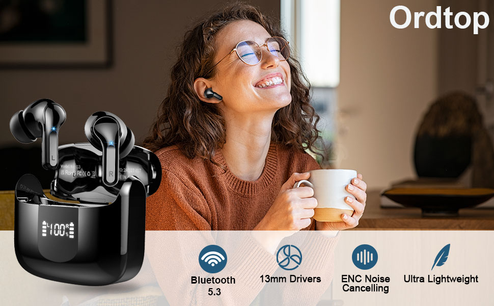 Wireless Earbuds Wireless Headphones Bluetooth Headphones
