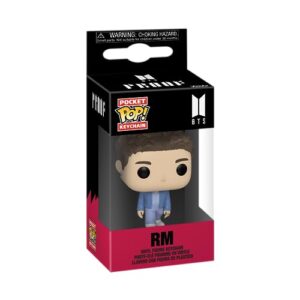 Funko POP! Keychain: BTS - RM - Collectable Vinyl Mini Figure Novelty Keyring - Stocking Filler - Gift Idea - Official Merchandise - Music Fans - Minifigure