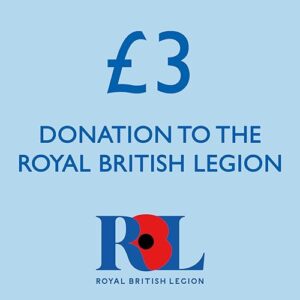 £3 Donation to the Royal British Legio