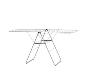 Brabantia HangOn Laundry Drying Rack (25m / Metallic Grey) Compact