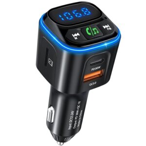 SONRU FM Transmitter for Car Bluetooth 5.3