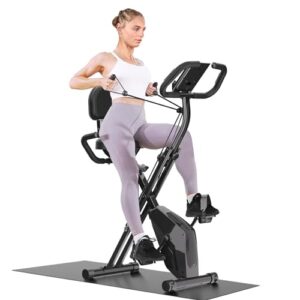 Dskeuzeew Exercise Bike Foldable
