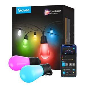 Govee Outdoor 48ft LED String Lights