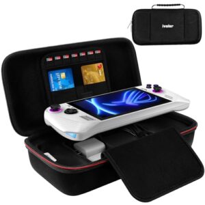 ivoler Hard Shell Carrying Case for ASUS ROG Ally Gaming Handheld 7 pulgadas 2023