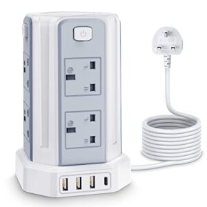 Tower Extension Lead with USB Solts