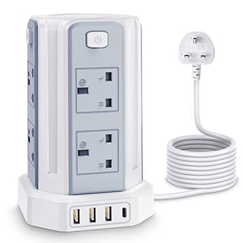 Tower Extension Lead with USB Solts