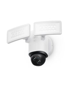 eufy Security Floodlight Camera E340 Dual Cameras Wired Outdoor Security Camera