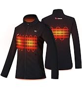 PROSmart Heated Jacket for Men Waterproof Heating Jackets with Battery Pack