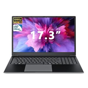 SGIN Laptop 17.3 Inch 1080P IPS FHD Display