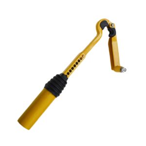 DOITOOL 1pc Gear Lock Anti Car Device Car Clutch Pedal Lock Brake Lock Brake Pedal Lock Anti- Gear Lock Anti- Lock Automobile Lock Trunk Steel Yellow Handbrake Lock Anti