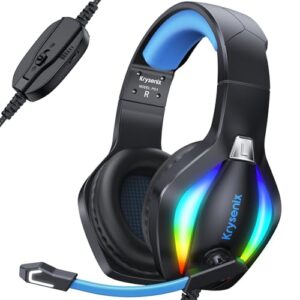 Krysenix PG1 RGB Gaming Headset for PS4/PC/Xbox/Nintendo Switch