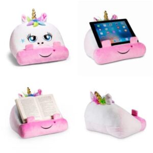 Cuddly Reader Children iPad Stand | Tablet Stand | Book Holder| Reading Pillow | Reading in Bed at Home | Tablet Lap Rest Cushion | Fun Novelty Gift Idea for Readers