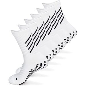 Gogogoal Non-slip Athletic Sock Men Women Grip Soccer Sock Skid Slipper Sock Anti-slip Sports Trainning Socks for Football Basketball Yoga Gym Tennis…