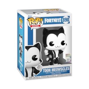 Funko POP! Games: Fortnite - Toon Meowscles - Collectable Vinyl Figure - Gift Idea - Official Merchandise - Toys for Kids & Adults - Video Games Fans - Model Figure for Collectors and Display