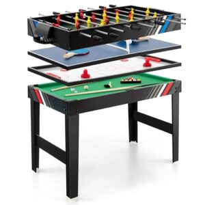 COSTWAY 4-In-1 Multi Game Table