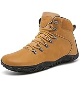 Ulogu Mens Winter Boots Waterproof Warm Snow Boots Non-Slip Outdoor Trekking Shoes