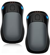 Hand Warmers Rechargeable 2 Pack, Reusable Hand Warmer with 20 Hours Long Lasting Heating, Electr...
