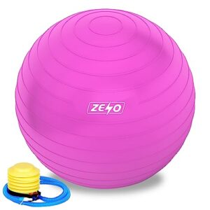 ZENO Exercise Ball | Pregnancy Ball for Stability | Yoga Ball for Gym
